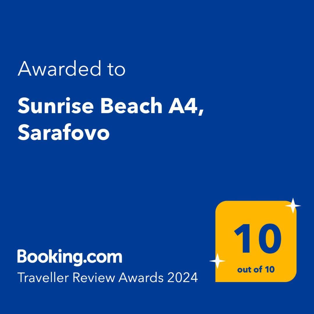 Sunrise Beach A4, Sarafovo Burgas by Eksteriør bilde